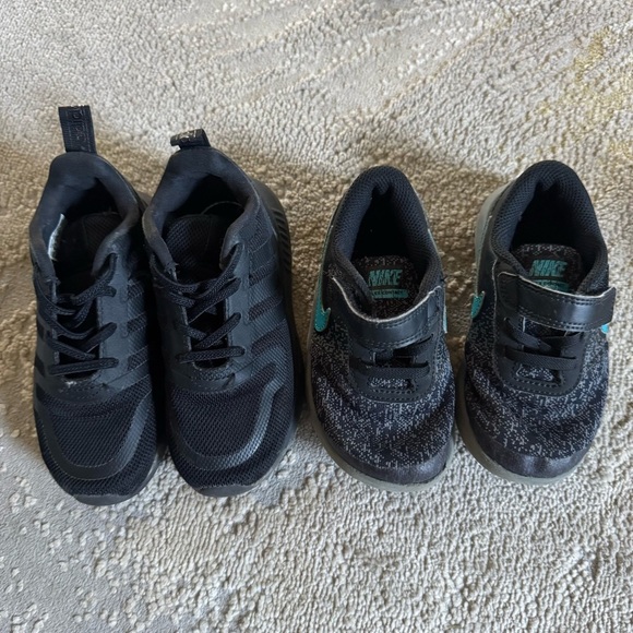 Nike Air Jordan kids boys sneakers bundle air max zero 90 6 rings black gray 9 - Picture 7 of 15